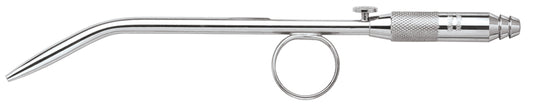 No-Clog Surgical aspirator with built- in stylet.