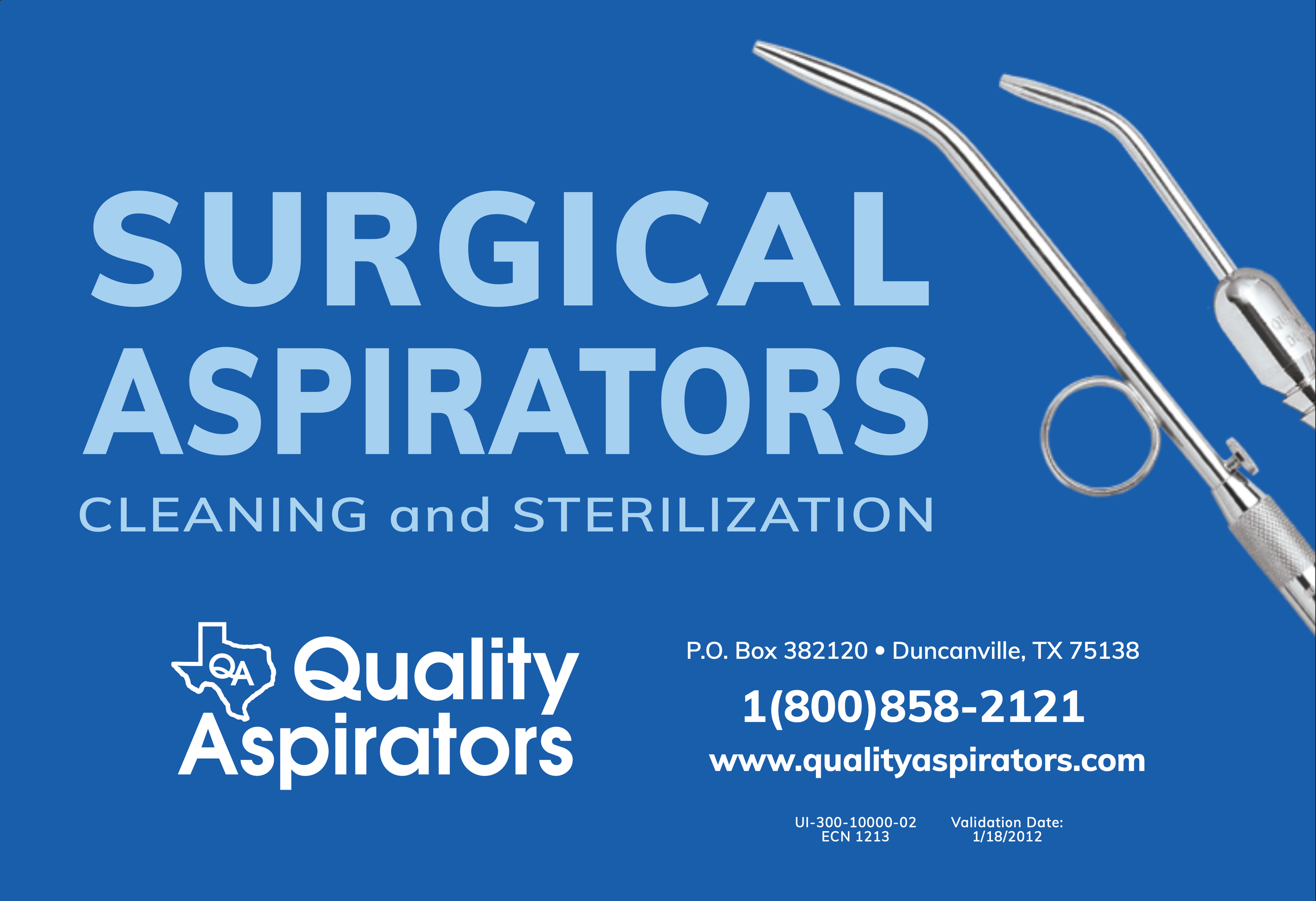 Manuals – Quality Aspirators