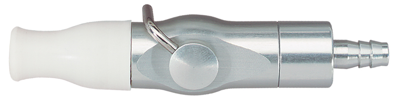 Flip style saliva ejector valve